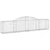 Image de Vidaxl paniers à gabions arqués 30 pcs 300x30x6080 cm fer galvanisé