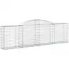 Image de Vidaxl paniers à gabions arqués 30 pcs 300x30x80100 cm fer galvanisé