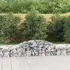 Image de Paniers À Gabions Arqués 25 Pcs 300x50x40/60 Cm Fer Galvanisé Vidaxl