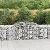 Image de Paniers À Gabions Arqués 20 Pcs 300x50x80/100 Cm Fer Galvanisé Vidaxl