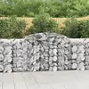 Image de Paniers À Gabions Arqués 20 Pcs 300x50x100/120 Cm Fer Galvanisé Vidaxl