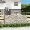 Image de Paniers À Gabions Arqués 20 Pcs 300x50x140/160 Cm Fer Galvanisé Vidaxl