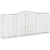 Image de Vidaxl paniers à gabions arqués 20 pcs 400x50x160180 cm fer galvanisé