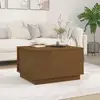 Image de Table Basse Marron Miel 60x50x35 Cm Bois Massif De Pin Vidaxl