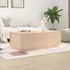Image de Table Basse 100x50x35 Cm Bois Massif De Pin Vidaxl