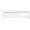 Image de Support De Moniteur Blanc 50x27x15 Cm Bois De Pin Solide Vidaxl