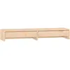 Image de Support Pour Moniteur 100x27x15 Cm Bois De Pin Solide Vidaxl