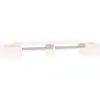 Image de Support De Moniteur Blanc 100x27,5x15 Cm Bois De Pin Solide Vidaxl