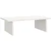 Image de Support De Moniteur Blanc 50x27x15 Cm Bois De Pin Solide Vidaxl