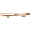 Image de Support Pour Moniteur 100x27x14 Cm Bois De Pin Solide Vidaxl