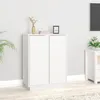 Image de 814490 vidaXL Buffet Blanc 60x35x80 cm Bois massif de pin