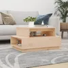 Image de 814514 vidaXL Table basse 80x55x405 cm Bois massif de pin