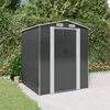 Image de vidaXL Abri de jardin Anthracite 192x191x223 cm Métal galvanisé 3147449