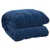 Image de Vidaxl couverture lestée bleu 120x180 cm 5 kg tissu