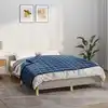 Image de Couverture Lestée Bleu 138x200 Cm 6 Kg Tissu Vidaxl