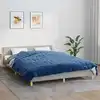Image de Couverture Lestée Bleu 200x225 Cm 9 Kg Tissu Vidaxl