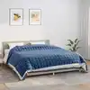 Image de Couverture Lestée Bleu 235x290 Cm 15 Kg Tissu Vidaxl