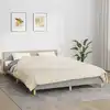 Image de Couverture Lestée Crème Clair 200x200 Cm 13 Kg Tissu Vidaxl