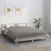 Image de vidaXL Couverture lestée avec housse Gris 200x200 cm 13 kg Tissu 350833