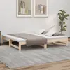 Image de Lit Coulissant 2x(75x190) Cm Bois De Pin Massif Vidaxl