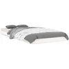 Image de Cadre De Lit Sans Matelas Blanc 90x200 Cm Bois De Pin Massif Vidaxl