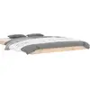 Image de Vidaxl cadre de lit sans matelas 140x190 cm bois de pin massif