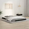 Image de Cadre De Lit Sans Matelas Noir 120x190 Cm Bois De Pin Massif Vidaxl
