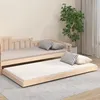 Image de Cadre De Lit Sans Matelas 90x200 Cm Bois De Pin Massif Vidaxl