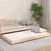 Image de Cadre De Lit Sans Matelas 80x200 Cm Bois Massif De Pin Vidaxl