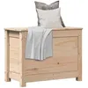 Image de 823544 vidaXL Boîte de rangement 60x32x455 cm Bois massif de pin