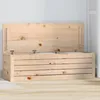 Image de 823624 vidaXL Boîte de rangement 109x365x33 cm Bois massif de pin