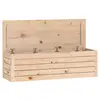 Image de Vidaxl boîte de rangement 109x36,5x33 cm bois massif de pin