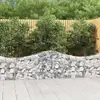 Image de Panier De Gabions Arqué 200x30x60/80 Cm Fer Galvanisé Vidaxl