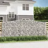 Image de vidaXL Panier de Gabions Arqué Cage à Gabion Mur de Gabion Panier à Pierre Gabion pour Pierre Jardin Patio Extérieur 153418