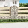 Image de Panier De Gabions Arqué 100x50x200/220 Cm Fer Galvanisé Vidaxl