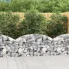 Image de vidaXL Panier de Gabions Arqué Cage à Gabion Mur de Gabion Panier à Pierre Gabion pour Pierre Jardin Patio Extérieur 153443