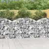 Image de Panier De Gabions Arqué 150x30x100/120 Cm Fer Galvanisé Vidaxl