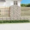 Image de Panier De Gabions Arqué 150x30x220/240 Cm Fer Galvanisé Vidaxl