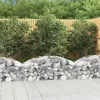 Image de vidaXL Panier de Gabions Arqué Cage à Gabion Mur de Gabion Panier à Pierre Gabion pour Pierre Jardin Patio Extérieur 153452