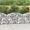 Image de Panier De Gabions Arqué 150x50x80/100 Cm Fer Galvanisé Vidaxl