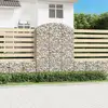 Image de Panier De Gabions Arqué 150x50x200/220 Cm Fer Galvanisé Vidaxl