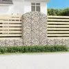 Image de Panier De Gabions Arqué 150x50x220/240 Cm Fer Galvanisé Vidaxl
