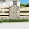Image de vidaXL Panier de Gabions Arqué Cage à Gabion Mur de Gabion Panier à Pierre Gabion pour Pierre Jardin Patio Extérieur 153461