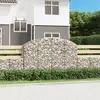 Image de Panier De Gabions Arqué 200x30x120/140 Cm Fer Galvanisé Vidaxl