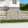 Image de Panier De Gabions Arqué 200x30x140/160 Cm Fer Galvanisé Vidaxl