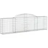 Image de Panier De Gabions Arqué 300x30x80/100 Cm Fer Galvanisé Vidaxl