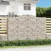 Image de Panier De Gabions Arqué 300x30x200/220 Cm Fer Galvanisé Vidaxl