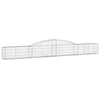 Image de Panier De Gabions Arqué 400x30x40/60 Cm Fer Galvanisé Vidaxl