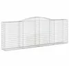 Image de Panier De Gabions Arqué 400x50x140/160 Cm Fer Galvanisé Vidaxl