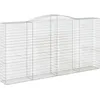 Image de Panier De Gabions Arqué 400x50x200/220 Cm Fer Galvanisé Vidaxl
